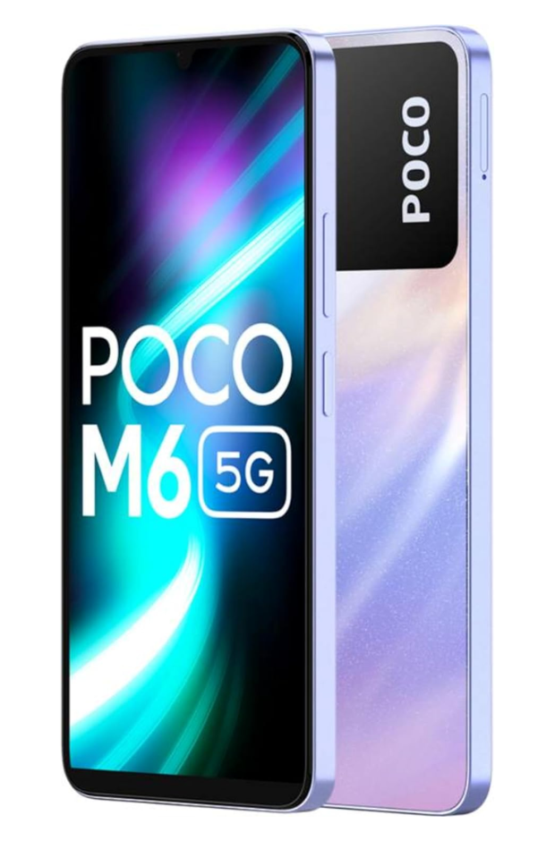 POCO M6 5G (Orion Blue, 4GB RAM, 128GB Storage)