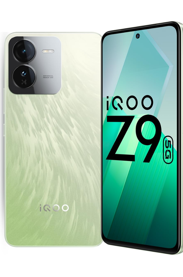 iQOO Z9 5G (Brushed Green, 8GB RAM, 128GB Storage)