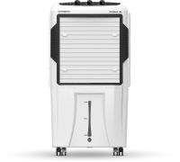 Crompton 100 L Desert Air Cooler with Motor Overload Protection, Auto-drain- White, Black, ACGC Optimus 100