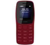 Nokia 105SS PLUS ( 32 MB Storage, 32 MB RAM, Red)