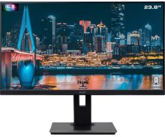 acer acer 23.8 inch Full HD IPS Panel Monitor - B247YB Full HD 1920 X 1080 IPS LED Monitor with Height Adjustment,- AMD Free Sync, Response Time: 4 ms