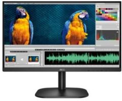 AOC 23.8 Inch Full HD VA Panel Monitor - 24B2XHM 23.8 inch Ultra Slim Monitor with Full HD- Response Time: 6 ms