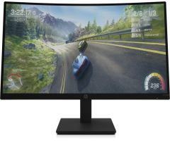 HP 27 inch Curved Full HD LED Backlit VA Panel Gaming Monitor - X27c- Response Time: 1 ms, 165 Hz Refresh Rate