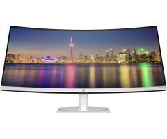 HP 34 inch Curved WQHD IPS Panel Monitor - 34f Curved Display- Response Time: 5 ms