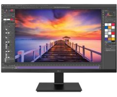 LG UltraWide 27 Inch Full HD IPS Panel with Height Adjustable Stand, USB Type-C, Reader Mode, Anti-Flicker & Less Blue Light, 3-side Virtually Borderless Design Monitor - 27BL650C-B- Adaptive Sync, Response Time: 5 ms
