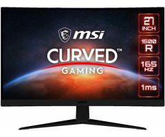 MSI 27 inch Curved Full HD LED Backlit VA Panel Frameless, with Adjustable Stand, Anti-Flicker & Less Blue Light Gaming Monitor - Optix G27C5- AMD Free Sync, Response Time: 1 ms, 165 Hz Refresh Rate