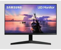 SAMSUNG 24 inch Full HD IPS Panel Monitor - LF24T352FHWXXL- Frameless, AMD Free Sync, Response Time: 5 ms