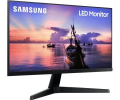 SAMSUNG 24 inch Full HD LED Backlit IPS Panel with 3-Sided Borderless Display, Game & Free Sync Mode, Eye Saver Mode & Flicker Free Monitor - LF24T350FHWXXL- AMD Free Sync, Response Time: 5 ms, 75 Hz Refresh Rate