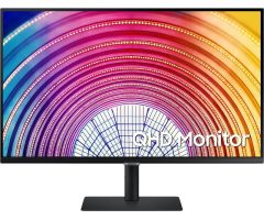 SAMSUNG 32 inch Quad HD LED Backlit IPS Panel with Height Adjustable Stand, HDR10, TUV Certified Eye Care High Resolution Monitor - LS32A600NWWXXL- AMD Free Sync, Response Time: 5 ms, 75 Hz Refresh Rate