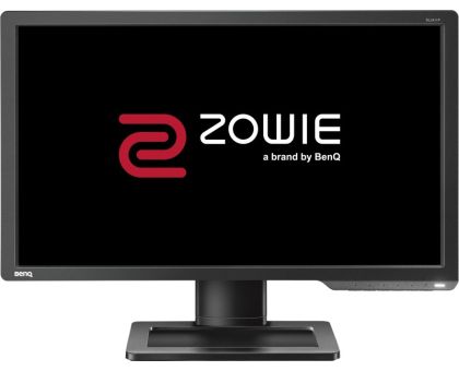 BenQ 24 inch Full HD LED Backlit TN Panel Height Adjustment, 3D, Swivel Adjustment, Flicker-Free Gaming Monitor - XL2411P- Response Time: 1 ms, 144 Hz Refresh Rate