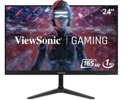ViewSonic 24 Inch Full HD LED Backlit VA Panel Frameless Gaming Monitor - VX2418-P-MHD- AMD Free Sync, Response Time: 1 ms, 165 Hz Refresh Rate