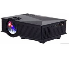 Bluebells India SP WIFI LED PROJECTOR 1200 LM UC46 - 1200 lm / 2 Speaker / Wireless / Remote Controller Portable Projector- Black
