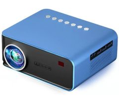 dkian T4 uc46 Smart Projector HD 3D WiFi miracast 4000 Lumens Home Cinema Projector 1080p - 4000 lm / 1 Speaker / Wireless / Remote Controller Portable Projector- Blue