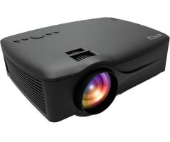 EG 6X HD 720p - 3200 lm / 1 Speaker / Remote Controller Portable Projector- Black