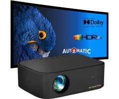 Egate O9 Pro Android - Automatic Full HD - 9600 lm / 2 Speaker / Wireless / Remote Controller Projector- Black