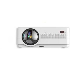 IBS ANDROID 9.0 YOUTUBE NETFLIX HD LED 3D Projector 5000 Lumens, HDMI USB VGA AV, 1280*720P - 5000 lm Portable Projector- White
