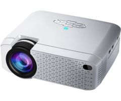 LionBolt Led Mini Projector D40W Video Hdmi Beamer For Home Cinema - 3400 lm Projector- Multicolor