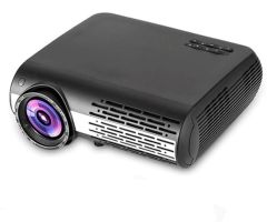 PLAY LED Projector Home Beamer NPP0CAAAA FULL HD with 3d Glasses - 5700 lm Portable Projector- Black