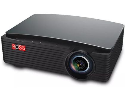 BOSS S28A | 3840 x 2160p UHD Projector | Multimedia Projector with 7200 lumens - 7200 lm Portable Projector- Black