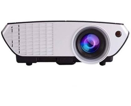 BOSS S3A_03A_11A - 2000 lm / 1 Speaker / Wireless / Remote Controller Portable Projector- Black
