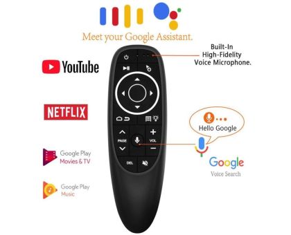 IBS Remote Control 2.4GHz Wireless Air Mouse REMOTE ONLY FOR - 5000 lm Portable Projector- Black
