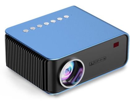 Maizic Smarthome HD Multimedia projector with higher resolution brightness - 3800 lm / 1 Speaker / Wireless / Remote Controller Portable Projector- Multicolor