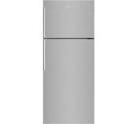 Electrolux 461 L Frost Free Double Door Top Mount 1 Star Refrigerator  with Inverter Top Freezer UltimateTaste 500- Arctic silver, ETB4600C-A