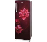 Haier 185 L Direct Cool Single Door 2 Star Refrigerator- Red Peony, HRD-2052CRP-P