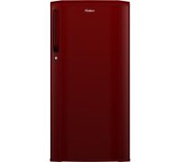 Haier 185 L Direct Cool Single Door 2 Star Refrigerator- Red Steel, HED-192RS-P