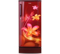 Haier 190 L Direct Cool Single Door 2 Star Refrigerator with Base Drawer- Red Erica, HRD-1902PRE-E
