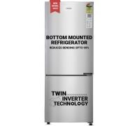 Haier 237 L Frost Free Double Door 3 Star Refrigerator- Moon Silver, HEB-243GS-P