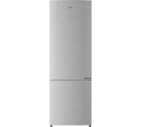 Haier 256 L Frost Free Double Door 3 Star Convertible Refrigerator- DAZZLE STEEL, HEB-25TDS