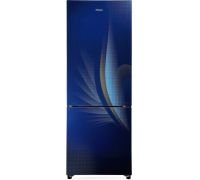 Haier 276 L Frost Free Double Door Bottom Mount 3 Star Convertible Refrigerator- Naval Glass, HRB-2964PNG-E