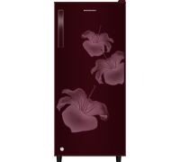 Kelvinator 190 L Direct Cool Single Door 2 Star Refrigerator- MAROON RED, KRD - A210 MRP