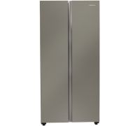 Kelvinator 500 L Frost Free Side by Side Refrigerator- Grey, KRS-B520SSV