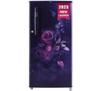 LG 185 L Direct Cool Single Door 3 Star Refrigerator- Blue Euphoria, GL-B199OBED
