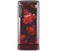 LG 190 L Direct Cool Single Door 5 Star Refrigerator with Base Drawer- Scarlet Charm, GL-D201ASCZ