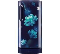 LG 190 L Direct Cool Single Door 5 Star Refrigerator with Base Drawer  with Smart Inverter Compressor- Blue Charm, GL-D201ABCZ