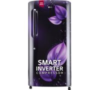LG 205 L Direct Cool Single Door 4 Star Refrigerator  with Smart Inverter Compressor, Humidity Controller & Moist 'N' Fresh- Purple Victoria, GL-B221APVY