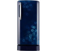 LG 211 L Direct Cool Single Door 5 Star Refrigerator with Base Drawer- Blue Quartz, GL-D211HBQZ