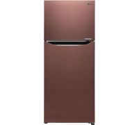 LG 260 L Frost Free Double Door 3 Star Refrigerator- Amber Steel, GL-C292SASX