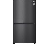 LG 688 L Frost Free Side by Side 5 Star Refrigerator- Matt Black, GC-B257KQBV