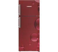 Liebherr 265 L Frost Free Double Door Top Mount 3 Star Refrigerator- Red, TCr 2640-21