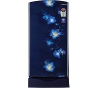 Lloyd by Havells 195 L Direct Cool Single Door 5 Star Refrigerator with Base Drawer- Gardenia Blue, GLDF215SGBS1LC