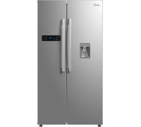 Midea 584 L Frost Free Side by Side Refrigerator- Silver, MRF5920WDSSF