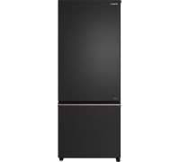 Panasonic 357 L Frost Free Double Door 2 Star Refrigerator- Black, NR-BK415BQKN
