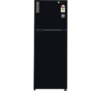 realme TechLife 280 L Frost Free Double Door 2 Star Refrigerator- Black Uniglass, 281JF2RMBG