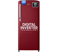 SAMSUNG 183 L Direct Cool Single Door 2 Star Refrigerator  with Digital Inverter- Scarlet Red, RR20C2412RH/NL