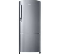 SAMSUNG 192 L Direct Cool Single Door 3 Star Refrigerator- Elegant Inox, RR20T172YS8/HL