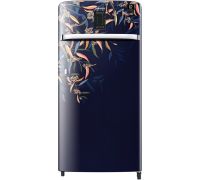 SAMSUNG 198 L Direct Cool Single Door 3 Star Refrigerator- Delight Indigo, RR21A2E2YTU/HL